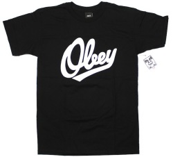 OBEY  ''TEAM OBEY'' Tシャツ 　3色展開