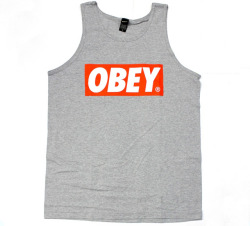 OBEY  BOX LOGO ボックス ロゴ タンクトップ 3色展開