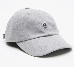 OBEY NINETEEN EIGHTY NINE 6パネル ストラップバック CAP ヘザーグレー