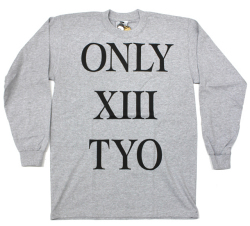 ONLY13 ''TYO'' L/S TEE  2色展開