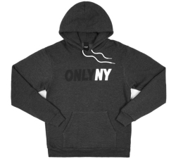 ONLY NY "Competition Hoody" フードスウェット　ヘザーチャコール