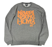 ARTSIDE ROGUEデザイン ''NEVER STAY HOME'' クルースウェット　4色展開