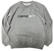 calmaart ロゴ クルースウェット 4色展開