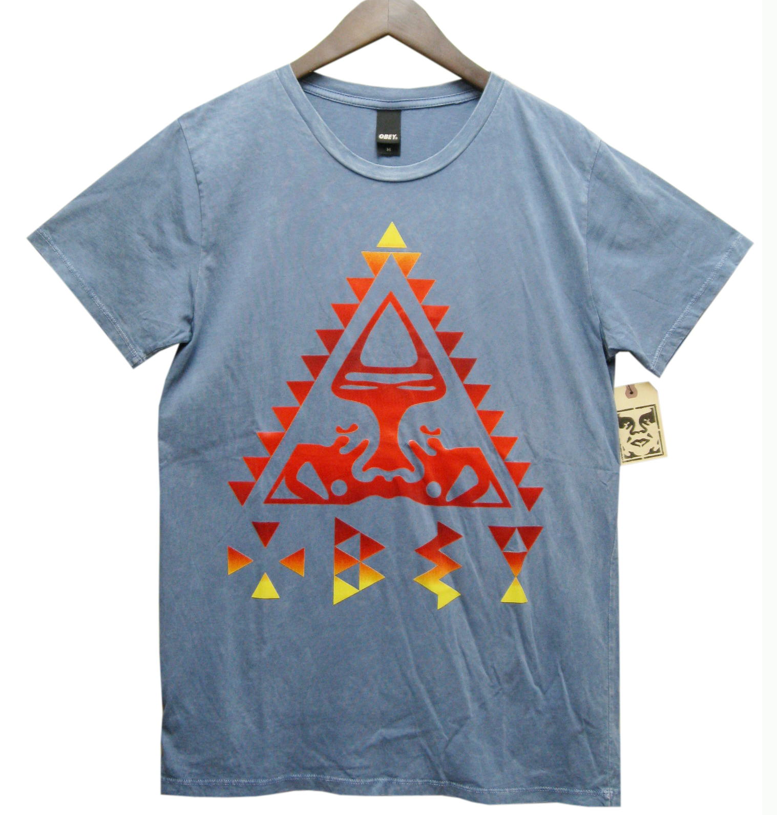 OBEY Native Triangles Teeシャツ Mサイズ