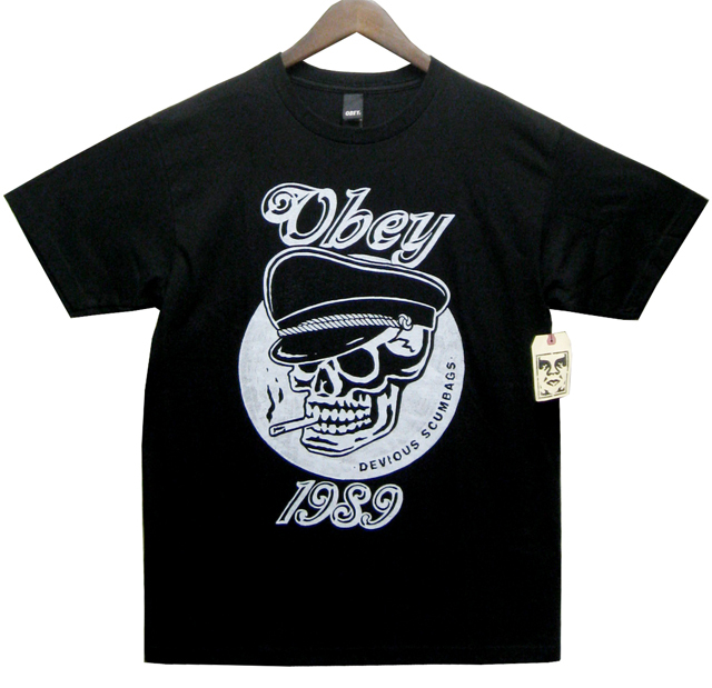 OBEY DEVIOUS SCUMBAGS Teeシャツ  Mサイズ