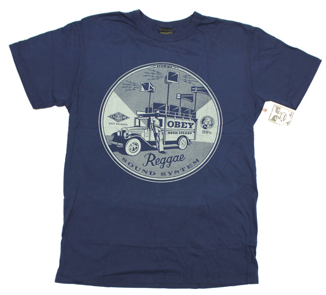 OBEY  ''Obey reggae sound system'' Tシャツ3色展開