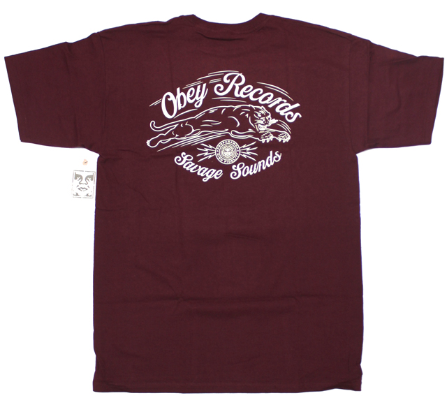 OBEY  ''Savage Sound Panther'' Tシャツ 2色展開