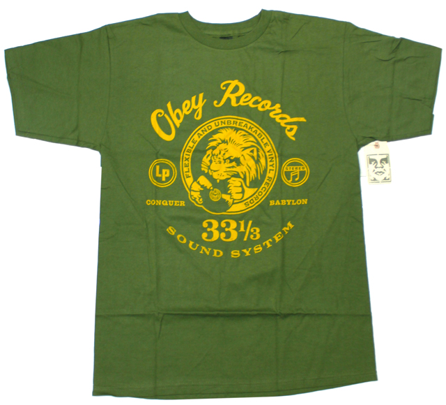 OBEY  ''Conquer Babylon''Tシャツ 3色展開