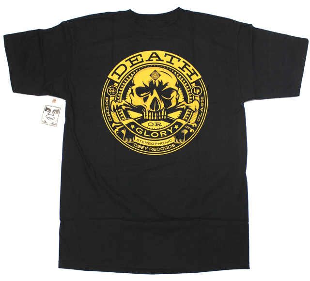OBEY  ''Death or Glory'' Tシャツ