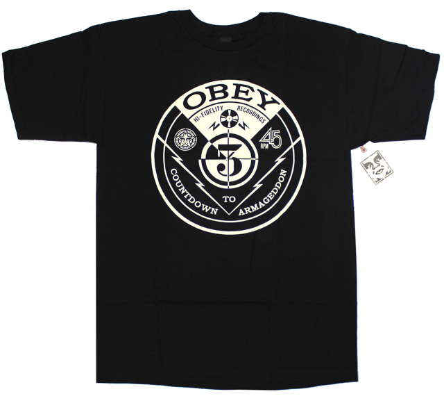 OBEY  ''Count down'' Tシャツ 2色展開