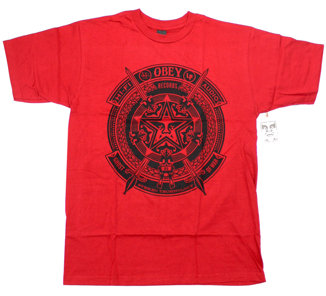OBEY  ''Ghost of War''Tシャツ 3色展開