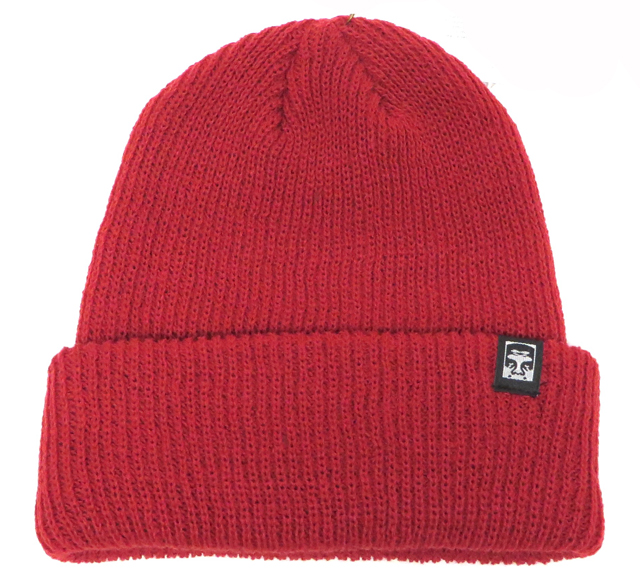 OBEY RUGER  ビーニー　レッド