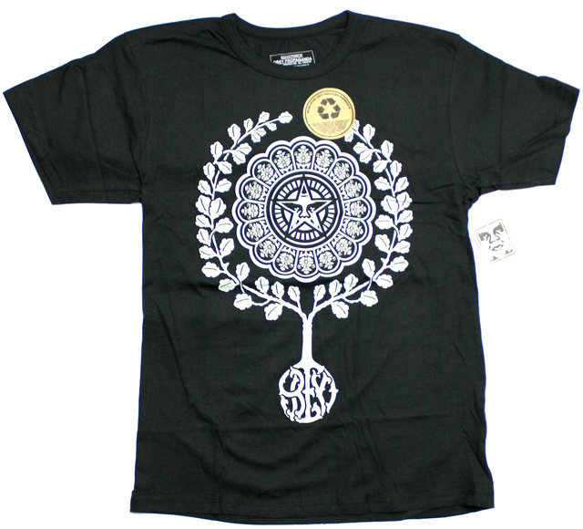 OBEY Roots of peace Teeシャツ