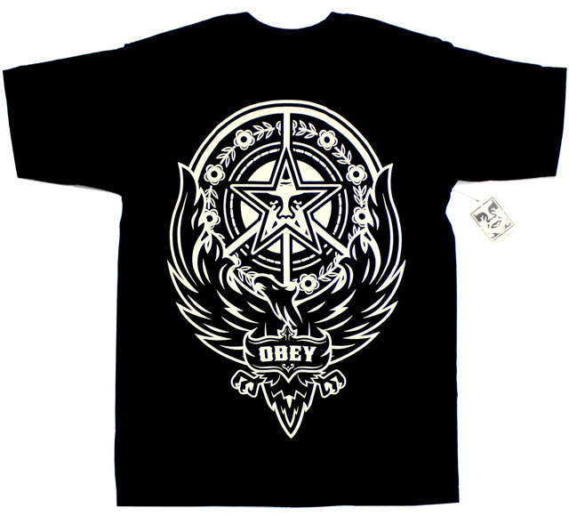 OBEY Peace phonix Teeシャツ