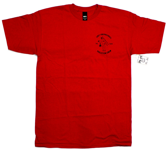 OBEY Skeleton crew Teeシャツ 2色展開