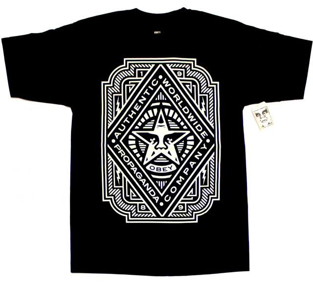 OBEY Voltage Teeシャツ 2色展開