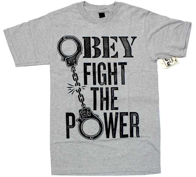 OBEY Fight the power Tシャツ 3色展開