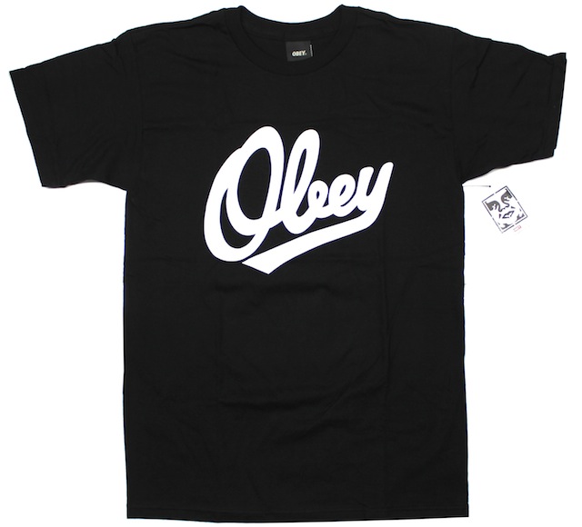 OBEY  ''TEAM OBEY'' Tシャツ 　3色展開