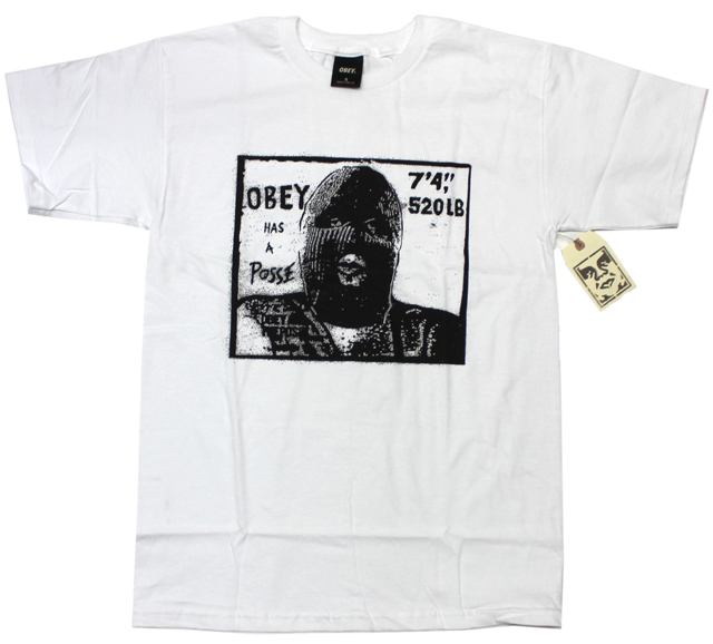 OBEY  ''Posse Sticker'' Tシャツ 3色展開