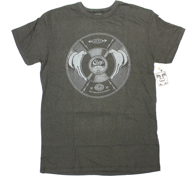 OBEY  ''THIRD EYE RECORDS'' Tシャツ 2色展開