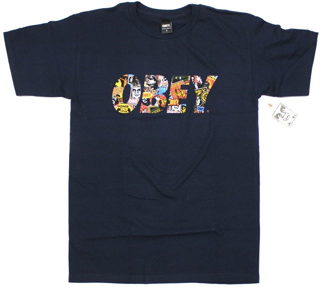 OBEY  ''Collage'' Tシャツ 4色展開