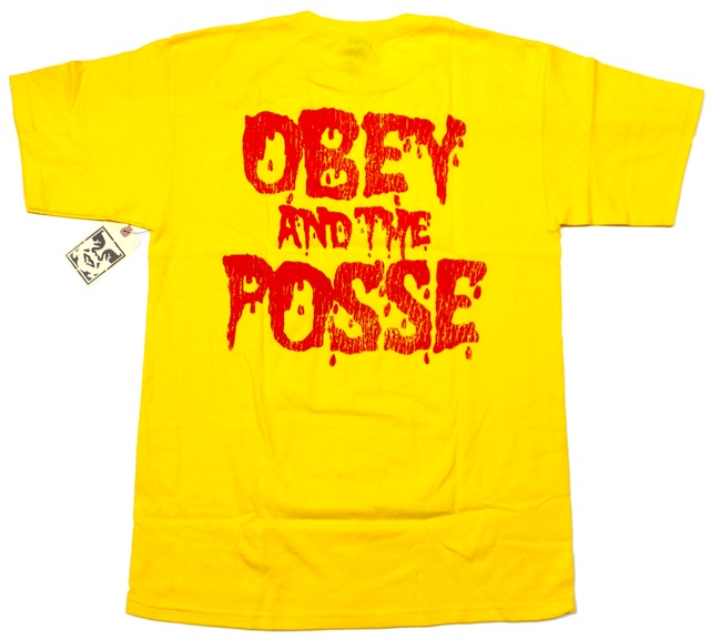 OBEY  ''Obey and Posse'' Tシャツ 3色展開