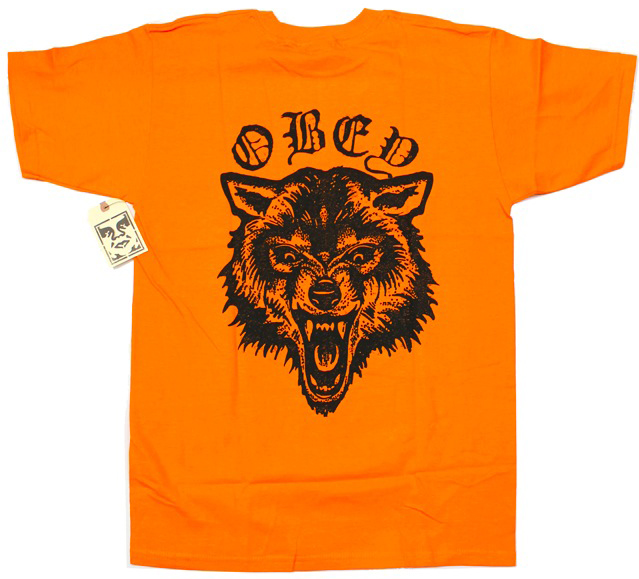 OBEY  ''Wlof Posse'' Tシャツ 2色展開