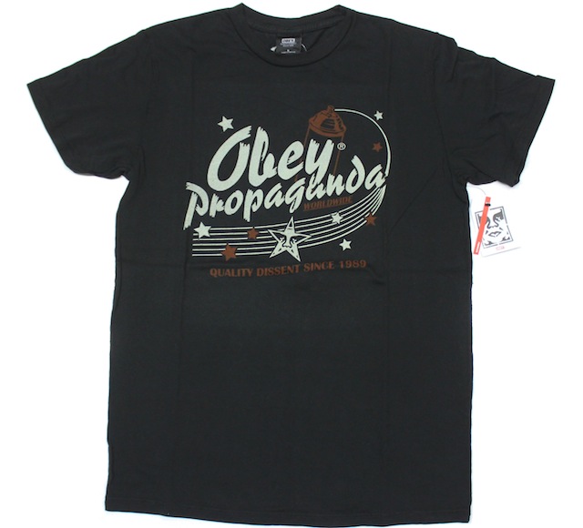 OBEY  ''VINTAGE VANDAL'' Tシャツ 　3色展開