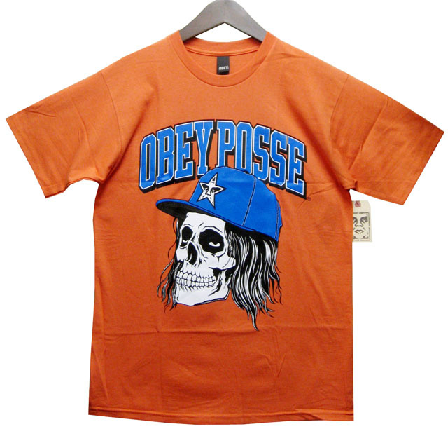 OBEY  SNAPBACK SKULL  Teeシャツ 3色展開
