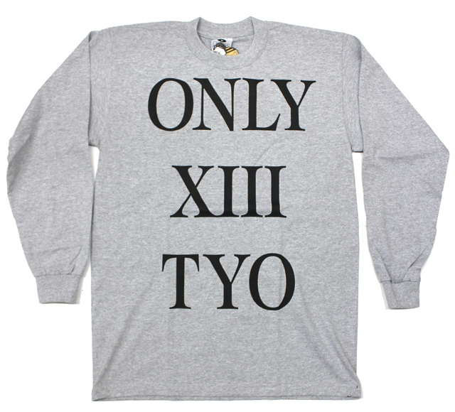 ONLY13 ''TYO'' L/S TEE  2色展開