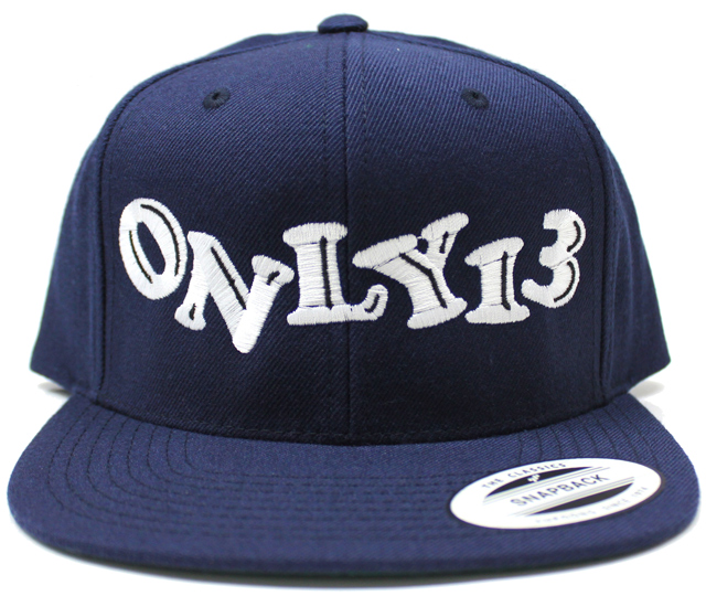ONLY13  ''GOLOGOLOGO'' スナップバックCAP ネイビー