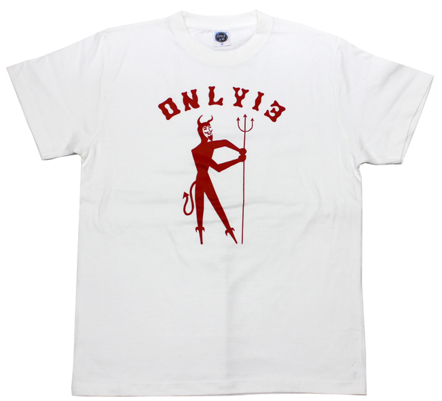 ONLY13  ''RED DEVIL'' Tシャツ　　2色展開