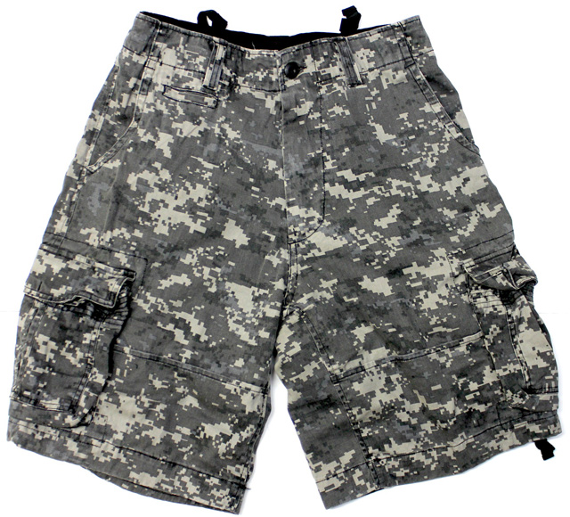ビンテージ　カーゴショーツ　アーバンデジタルカモ
