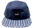 HUF  ''CENTURY PATTERN''　5パネルCAP　ネイビー