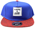 Official x キースヘリング blue スナップバック Cap