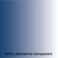 #242 ultlamarine transparent　半透明