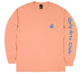 ONLY NY ''Arts Club Crew''  L/S ポケット付　長袖Tシャツ シャーベット