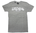 HEKTIK "UTOPIA ENDLESS INTERRAIL" Tシャツ ヘザーグレー