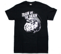 UNDERPRESSURE "Train On The Brain" Tシャツ ブラック