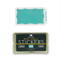 ''EGGSHELL STICKER'' Teal Wavy Border Blanks   80枚入り
