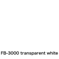 FLAME 3000 transparent white (半透明ホワイト）