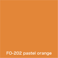 Flame orange  pastel orange FO-202