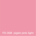 Flame orange piglet pink light FO-308