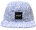 HUF  ''QUAKE VOLLEY  ''　5パネルCAP ホワイト