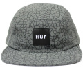 HUF  ''QUAKE VOLLEY  ''　5パネルCAP グレー