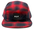 HUF  ''SHADOW PLAID VOLLEY ''　レッド