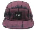 HUF  ''STATIC VOLLEY ''　5パネルCAP  バーガンディー