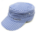 Kangol FENCE PLAID ARMY CAP ブルーチェック