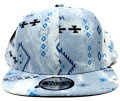 Chuck originals ''sitting bull'' スナップバックデニムCAP stone