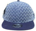 Chuck originals ''ZIGZAG'' スナップバックCAP ブルー